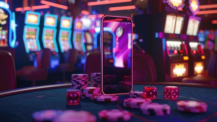 Pandangan atas perangkat mobile dan desktop menunjukkan akses vip255 yang praktis dan modern